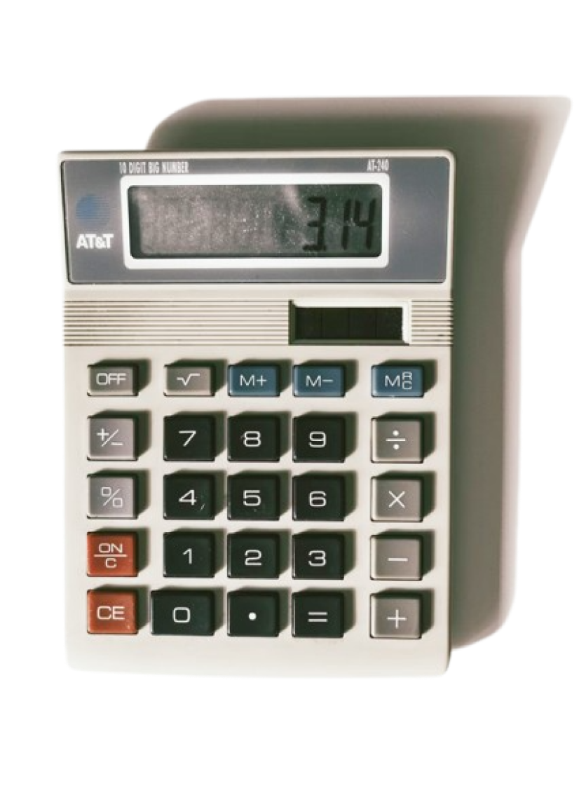 An old calculator